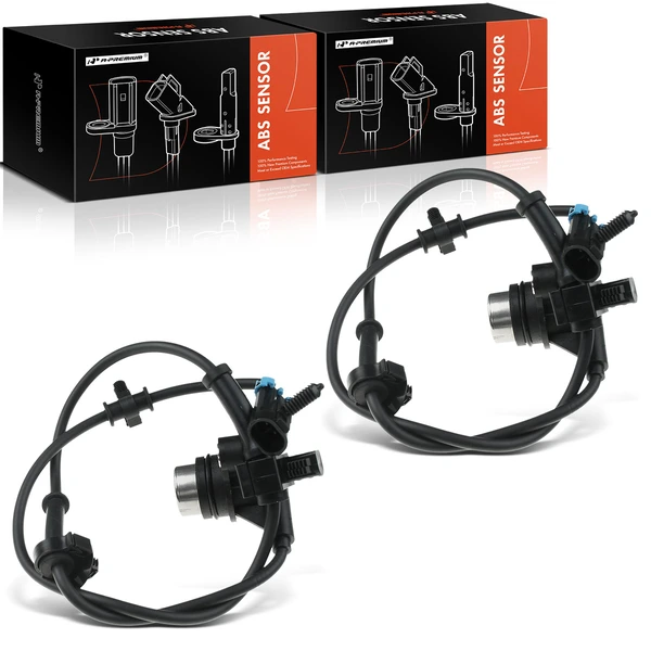 2 Pcs Rear Driver & Passenger ABS Wheel Speed Sensor for 2003-2006 GMC Yukon