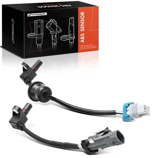 2 Pcs Front or Rear ABS Wheel Speed Sensor for 2005-2006 Chevrolet Equinox