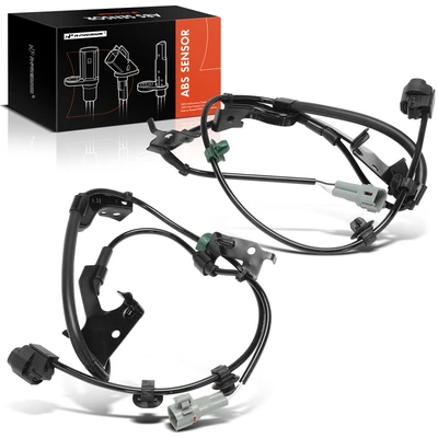 2 Pcs Front Driver & Passenger ABS Wheel Speed Sensor