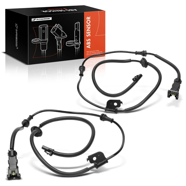 2 Pcs Rear ABS Wheel Speed Sensor Wiring Harness for Kia Soul 2014-2019 Soul EV