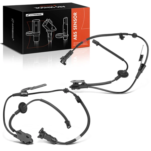 2 Pcs Rear ABS Wheel Speed Sensor for Hyundai Sonata 15-19 Kia Optima