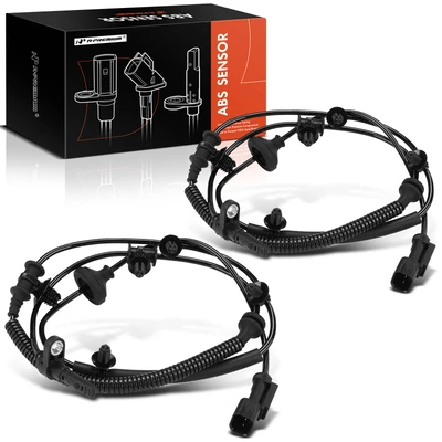 2 Pcs Front ABS Wheel Speed Sensor