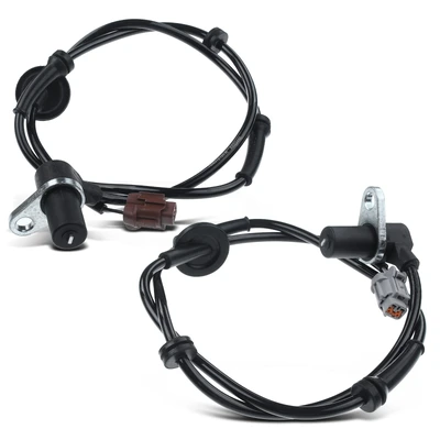 2 Pcs Front Driver & Passenger ABS Wheel Speed Sensor