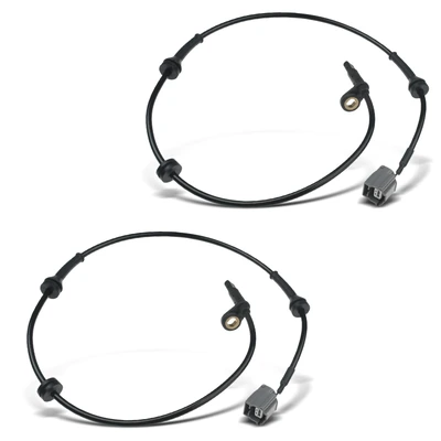 2 Pcs Front ABS Wheel Speed Sensor