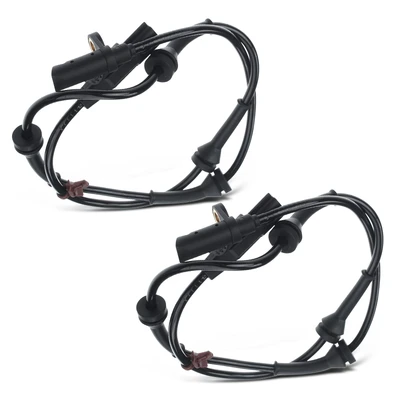 2 Pcs Rear Driver & Passenger ABS Wheel Speed Sensor