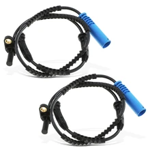 2 Pcs Rear Driver & Passenger ABS Wheel Speed Sensor for 2009-2013 Mini Cooper
