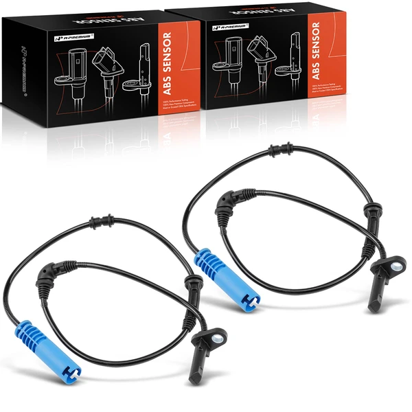 2 Pcs Front Driver & Passenger ABS Wheel Speed Sensor for 2009-2015 Mini Cooper