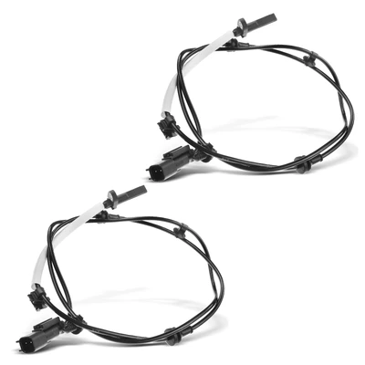 2 Pcs Front ABS Wheel Speed Sensor