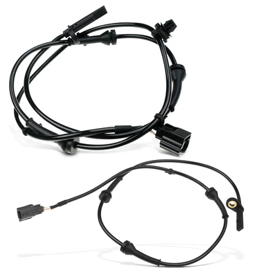 2 Pcs Rear Driver & Passenger ABS Wheel Speed Sensor
