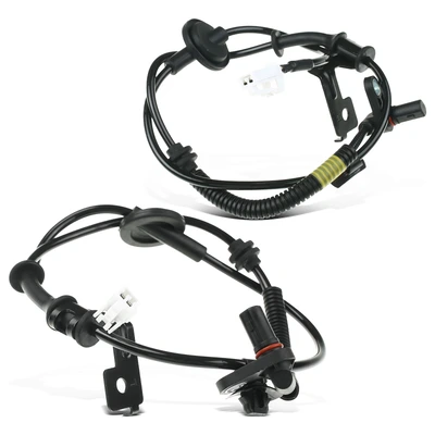 2 Pcs Rear Driver & Passenger ABS Wheel Speed Sensor