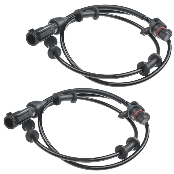 2 Pcs Front Driver & Passenger ABS Wheel Speed Sensor for 2009-2015 Jaguar XK