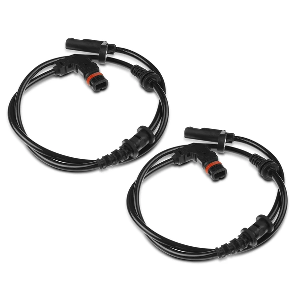 2 Pcs Front ABS Wheel Speed Sensor for 2012-2015 Mercedes-Benz C250