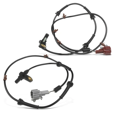 2 Pcs Rear Driver & Passenger ABS Wheel Speed Sensor