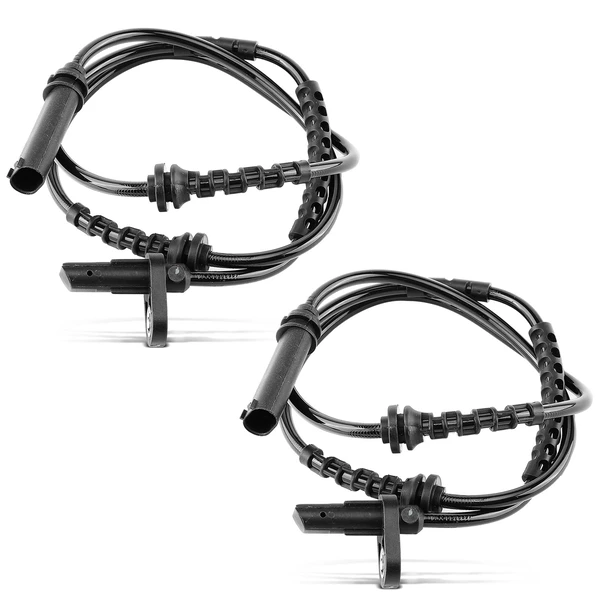 2 Pcs Front Driver & Passenger ABS Wheel Speed Sensor for BMW F10 F12 5 6 7 Series