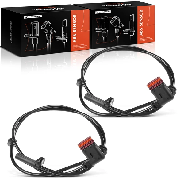 2 Pcs Rear Driver & Passenger ABS Wheel Speed Sensor for Mercedes-Benz GLK350 10-15