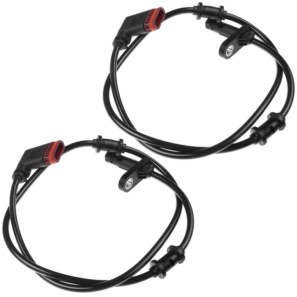 2 Pcs Rear Driver & Passenger ABS Wheel Speed Sensor for Benz C218 X218 W212 S212