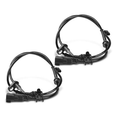 2 Pcs Front ABS Wheel Speed Sensor