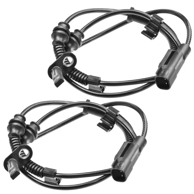 2 Pcs Rear Driver & Passenger ABS Wheel Speed Sensor
