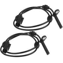 2 Pcs Rear Driver & Passenger ABS Wheel Speed Sensor