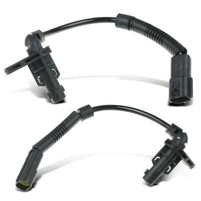 2 Pcs Rear Driver & Passenger ABS Wheel Speed Sensor