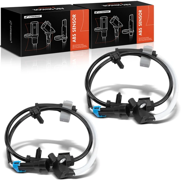 2 Pcs Front ABS Wheel Speed Sensor for 2009 Chevrolet Express 1500