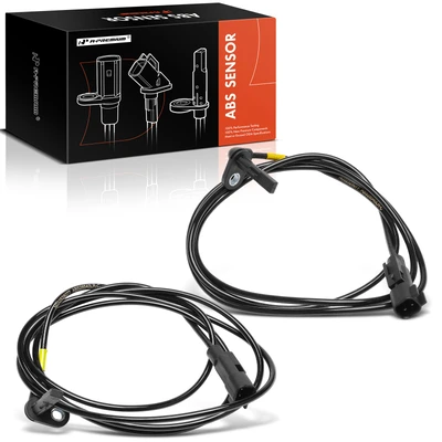 2 Pcs Rear ABS Wheel Speed Sensor