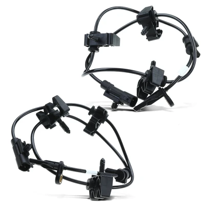 2 Pcs Rear Driver & Passenger ABS Wheel Speed Sensor