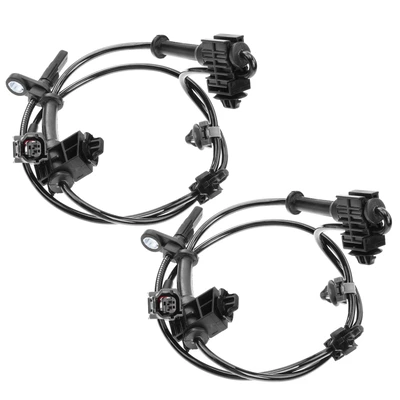 2 Pcs Front Driver & Passenger ABS Wheel Speed Sensor