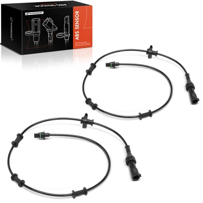 2 Pcs Front ABS Wheel Speed Sensor