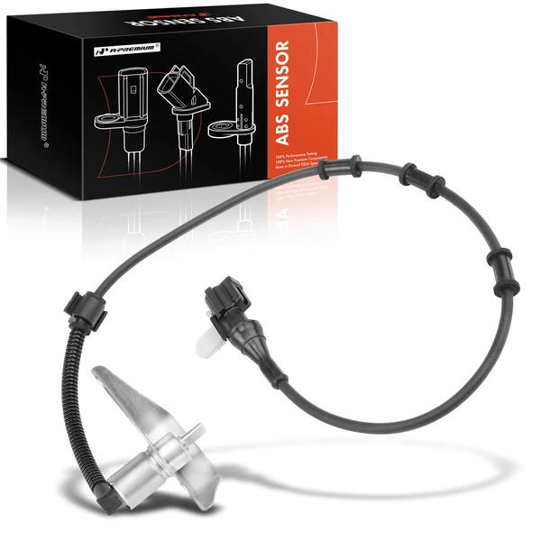 Front Passenger ABS Wheel Speed Sensor for 1995-2002 Ford E-350 Econoline Club Wagon