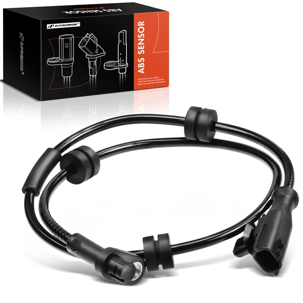 Rear Driver or Passenger ABS Wheel Speed Sensor for 2011 Ford Fiesta