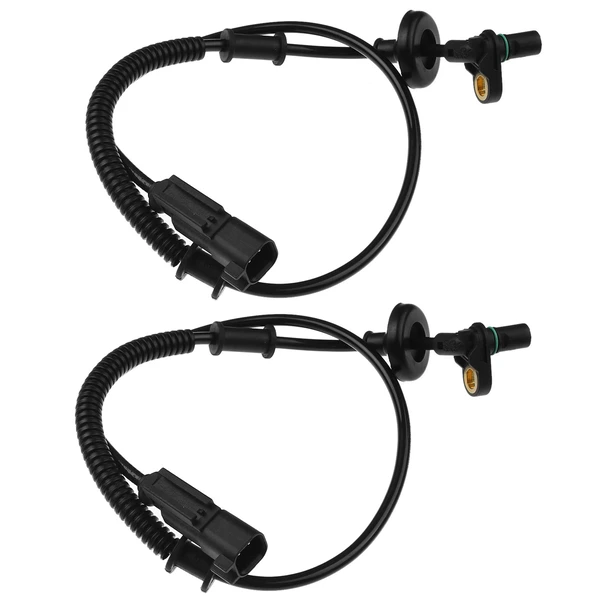 2 Pcs Rear Driver & Passenger ABS Wheel Speed Sensor for 2011-2012 2015-2017 Lincoln Navigator