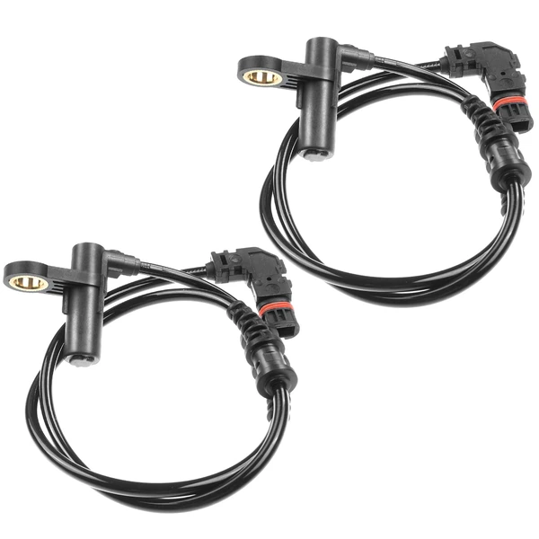 2 Pcs Front Driver & Passenger ABS Wheel Speed Sensor for Benz C215 W220 CL600