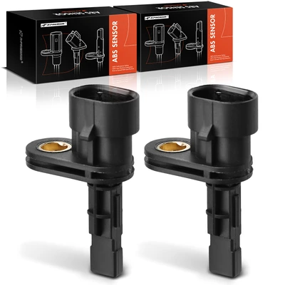 2 Pcs Rear Driver & Passenger ABS Wheel Speed Sensor