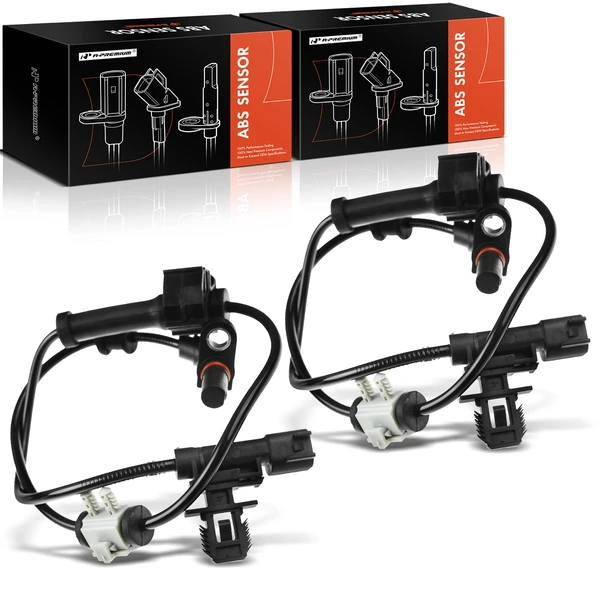 2 Pcs Front Left & Right ABS Wheel Speed Sensor for 2015-2016 GMC Sierra 3500 HD