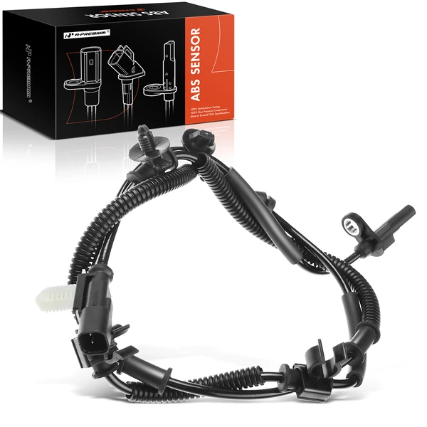 Rear Driver ABS Wheel Speed Sensor for 2011-2014 Ford F-150