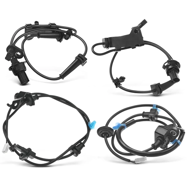 4 Pcs Front & Rear ABS Wheel Speed Sensor for 2009-2013 Honda Fit