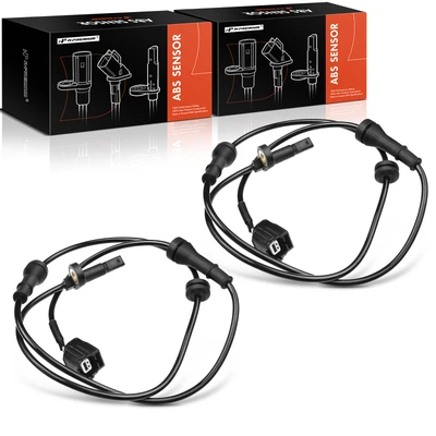 2 Pcs Front Driver & Passenger ABS Wheel Speed Sensor