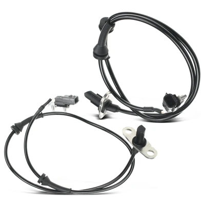 2 Pcs Rear Driver & Passenger ABS Wheel Speed Sensor
