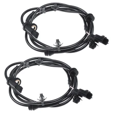 2 Pcs Front Driver & Passenger ABS Wheel Speed Sensor