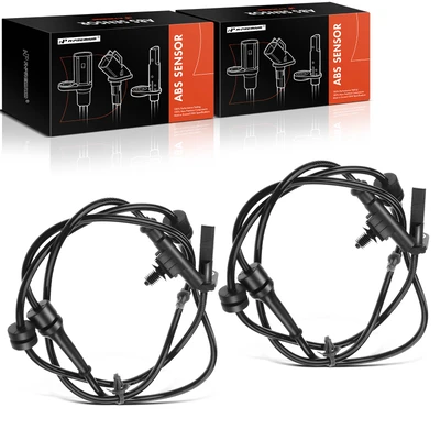 2 Pcs Front Driver & Passenger ABS Wheel Speed Sensor