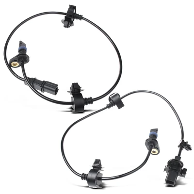 2 Pcs Rear Driver & Passenger ABS Wheel Speed Sensor