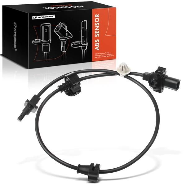 Rear Passenger ABS Wheel Speed Sensor for 2011-2015 Honda CR-Z