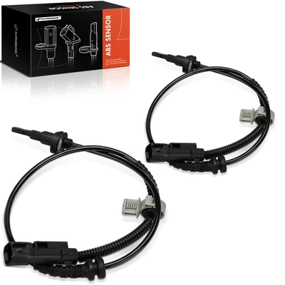 2 Pcs Rear ABS Wheel Speed Sensor