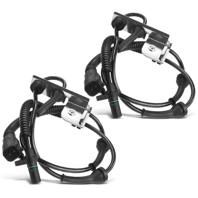 2 Pcs Front ABS Wheel Speed Sensor