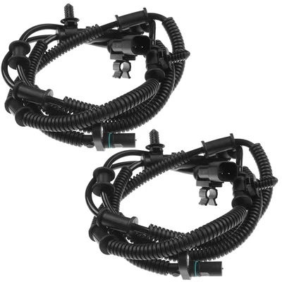 2 Pcs Rear Left & Right ABS Wheel Speed Sensor