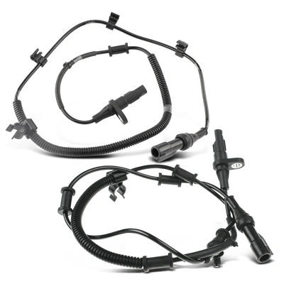 2 Pcs Rear Driver & Passenger ABS Wheel Speed Sensor