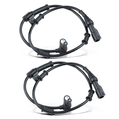 2 Pcs Front Left & Right ABS Wheel Speed Sensor