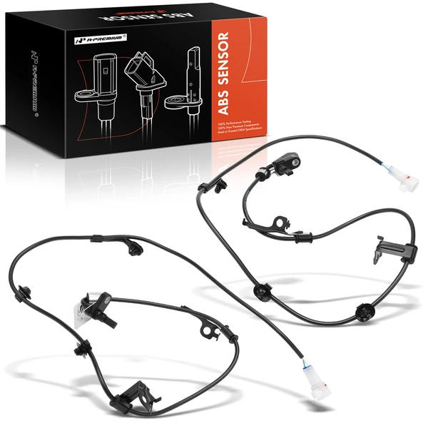 2 Pcs Front ABS Wheel Speed Sensor for 2009-2011 Toyota Yaris