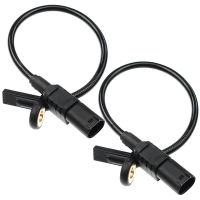 2 Pcs Rear Driver & Passenger ABS Wheel Speed Sensor